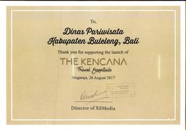 Piagam Supporting Launch of The Kencana Essential Travel